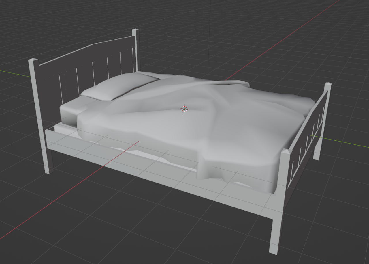 Bed 3D Model